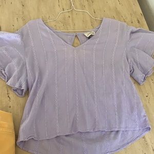 Super cute purple float top